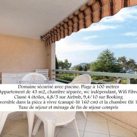 Bel appartement vue mer