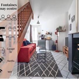Les Fontaines, Hotel in Bernay