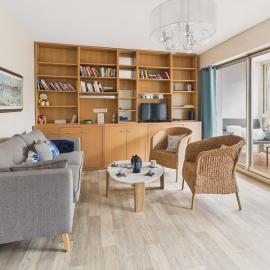 Plage à 150 m, appart plein centre pour 4