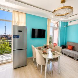 Yunusabad Apartment near Metro and US Embassy, hotel in Yunusobod