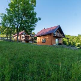Domek na Modyni, Dwa domki z ruską balią i sauną, hotel em Łącko