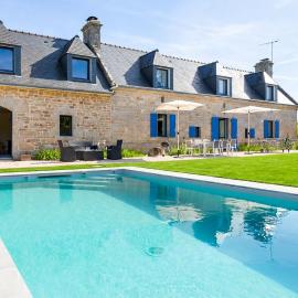 Villa de charme avec piscine chauffée - Sainte-Marine - Village et plages à pied