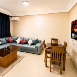 Appartement Climatisé 2 Chambres à Marrakech Proche Golf & Jamaâ El Fna