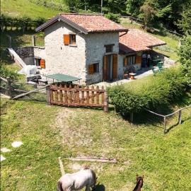 Baita di Montagna nella natura - Lago di Como