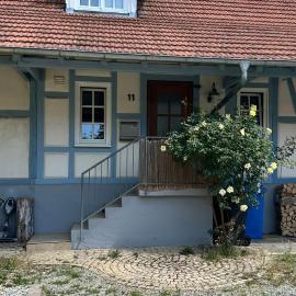 Tiny House mit Terrasse nahe dem Bodensee, Hotel in Wahlwies
