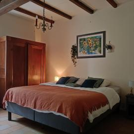 Chambre douillette chez l'habitant - lit king size