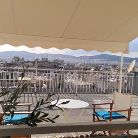Athens city view loft on a budget
