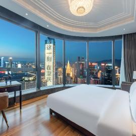 Roosevelt Service Apartment Chongqing Jiefangbei Pedestrian Street Hongyadong Branch, khách sạn ở Trùng Khánh
