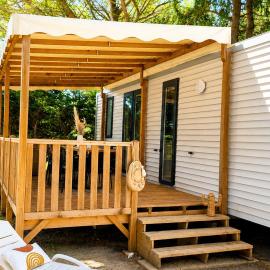 Mobil Home Le Calista 7 Pers Piscines Plage à 900m Camping 4 étoiles Homair Le Sainte Marie