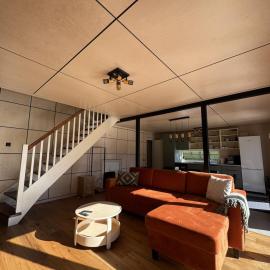 Modern Nordic Retreat with Sauna, Beach Volleyball, Hotel in Rimmu