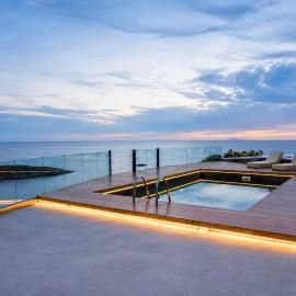 Kythnos Sea View Pool Villa Cycladic Luxury Design, hotel a Episkopí