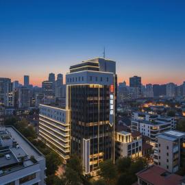 ECHENG Hotel, Jianghan Road Pedestrian Street, Wuhan River Beach: Vuhan şehrinde bir otel