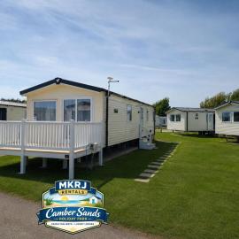 MKRJ PREMIUM - Parkdean Camber Sands - sleeps 8 -En Suit- Pet Friendly - ww, Hotel in Camber