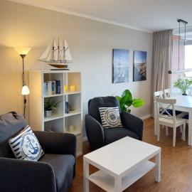 Haus Nordenlicht Ferienwohnung "Lütj Seeröver" โรงแรมในวิทท์ดุน
