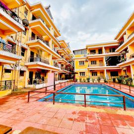 Baga Central Studio Apartment, hotel in Baga