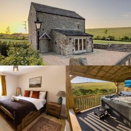 PRIVATE LUXURY Barn Stay with Hot Tub and OUTDOOR ENTERTAINMENT, YORKSHIRE DALES SLEEPS 10!, hotel v mestu Airton