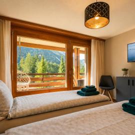 Traumhafte Alpenwohnung mit Bergblick Balkon Wiriehorn, hotel u gradu Diemtigen