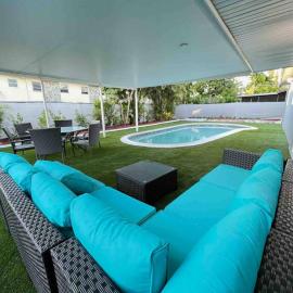 Royal Luxe Pool Home near Ft Laud airport and each