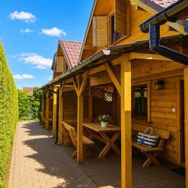 Cottages for 5 people with a swimming pool