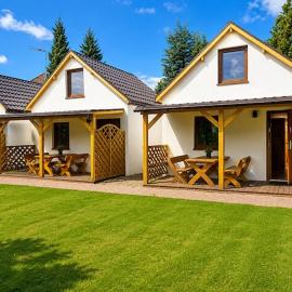 Cottages for 4 people with a swimming pool, Dziwnówek
