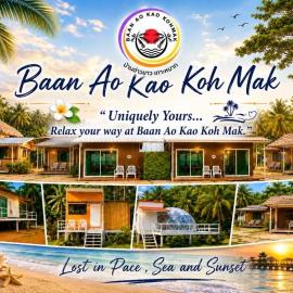 Baan AoKao KohMak, hotel v destinácii Ko Mak