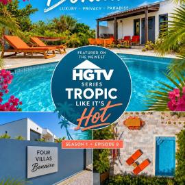 FourVillas with Private Magnesium Pool 3 min to the Beach & Dive Rinse Tank、Belnemのホテル