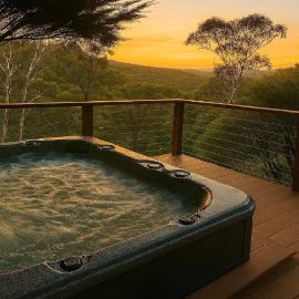 The Olive House Backs Blue Mountains National Park