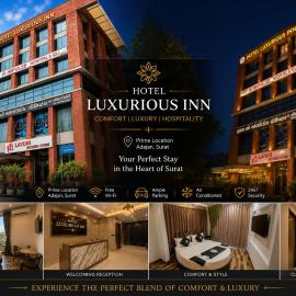 Hotel Luxurious Inn, готель у місті Сурат