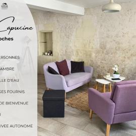 Maison avec terrasse proche château de Loches, khách sạn ở Loches