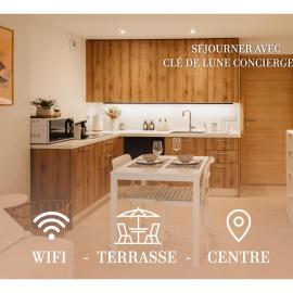 La Parenthèse - Appartement central avec terrasse