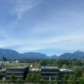 Panorama Alpine bei Salzburg
