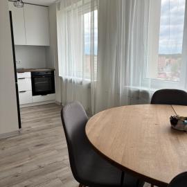 Varėna में, होटल Cozy apartment in the city center of Varena