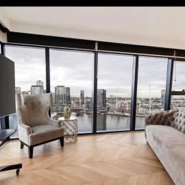 Waterfront Marble Residence Pool Spa Parking