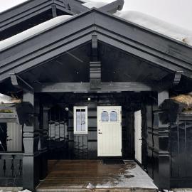 True Ski-in-out Cabin with sauna & view at Hafjell, viešbutis mieste Øyer