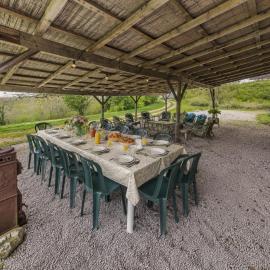 Maison avec grande terrasse et jardin pour 9