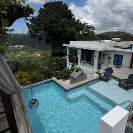 Private Oasis with Jacuzzi & Pool for Two, hotelli kohteessa Ciales