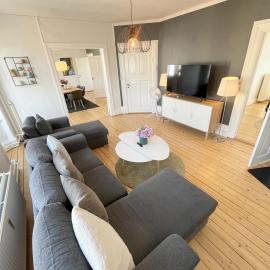 Lux grand 2-bedroom apartment on pedestrian street，奧爾堡的飯店