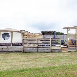 Yurt with private Hot tub and private wc, hotel v destinaci Whitchurch Canonicorum