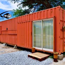 Tampu, the Container House - cerros - estrellas y viñedos