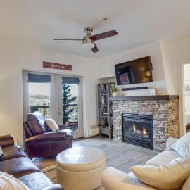 Granby Ranch Condo w/ Mtn-View: Trails & Hot-Tub!