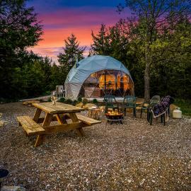 The Queen Dome at Kimberly Creek Retreat, hotel a Ashland