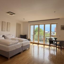 Kaufering में, होटल YUVA HOMES Apartment Kaufering - quiet & central