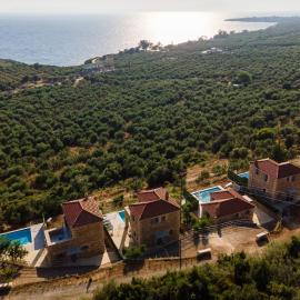 Aether Blue Eco Villas, hotel in Agios Nikolaos