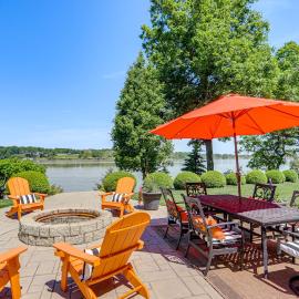 Maumee River Retreat! Apt w/ Fire Pit + Patio