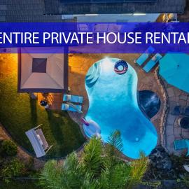 Entire Private House with Hot Tub, King Bed, Garage, Grand View, 3 Bedrooms 3 Bathrooms, Available Now