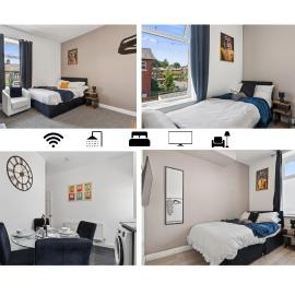 Unique 3 Bedrooms, 3 Ensuite, FREE WiFi, Private Parking