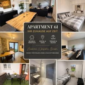 Apartment 61 - Ideal für Geschäfts- & Urlaubsreisen 90 m2, hotel in Kenn