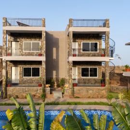 Alaya Stays The monolith 4 BHK Villa with Private Pool & Garden Lounge in Udaipur