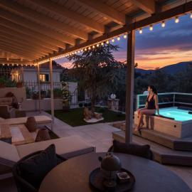Blue Topaz cottage Mini pool Spa, מלון בנאפפליו