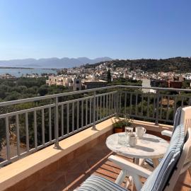 엘로운다에 위치한 호텔 Premium Sea View Apartment Elounda 2 Baths 3 AC